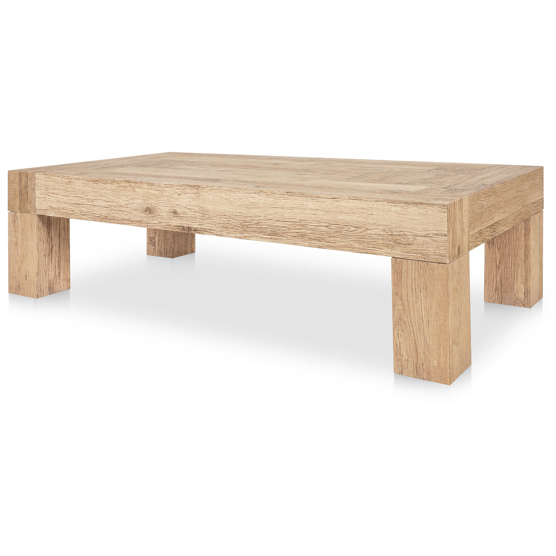 Evander 60 X 32 inch Natural Coffee Table, Rectangle